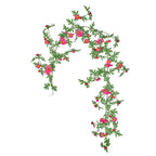 Plante Artificielle Murale, Guirlande de Marguerites Simulées, 80 cm, Décoration Intérieure Élégante, Style Provençal