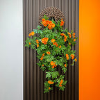 Plante Artificielle Murale, Guirlande de Marguerites Simulées, 80 cm, Décoration Intérieure Élégante, Style Provençal