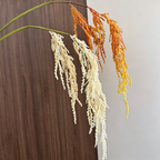 Décoration florale artificielle pour mariage, guirlande de ruscus suspendue, 118 cm, ambiance élégante et romantique