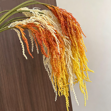 Décoration florale artificielle pour mariage, guirlande de ruscus suspendue, 118 cm, ambiance élégante et romantique