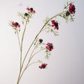 Fleurs artificielles Cosmos, style champêtre, 118 cm, soie, décoration mariage et maison