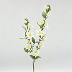 Fleur artificielle Jasmin, 72 cm, ins moderne, décoration pour mariage et intérieur, sans vase