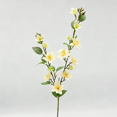 Fleur artificielle Jasmin, 72 cm, ins moderne, décoration pour mariage et intérieur, sans vase
