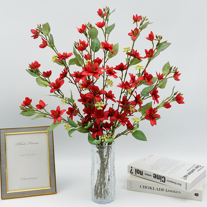 Fleur artificielle Jasmin, 72 cm, ins moderne, décoration pour mariage et intérieur, sans vase