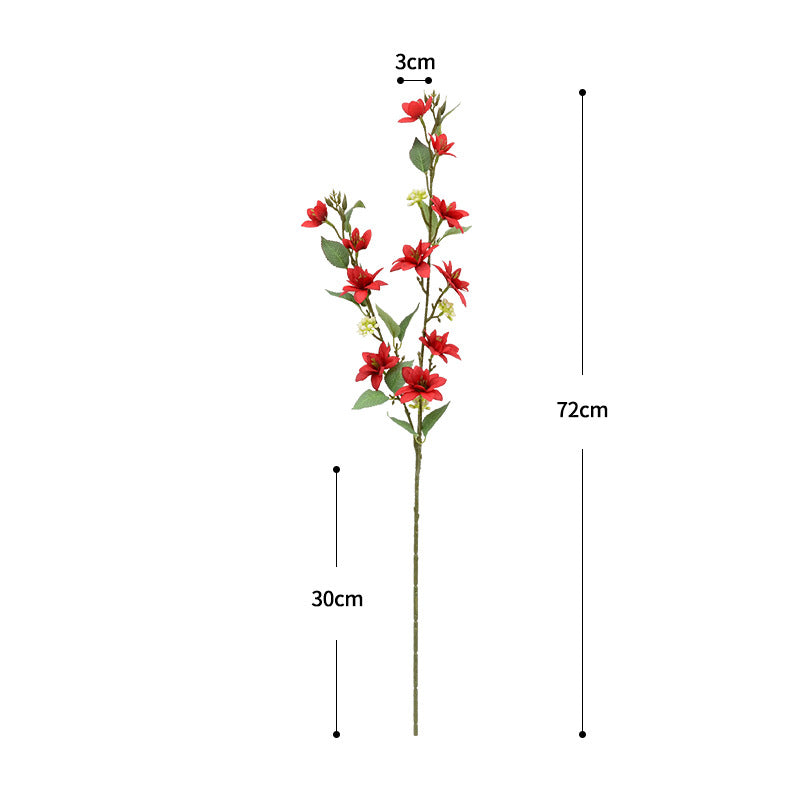 Fleur artificielle Jasmin, 72 cm, ins moderne, décoration pour mariage et intérieur, sans vase