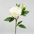 Fleur artificielle pivoine, tige unique, 67 cm, décoration élégante, mariage, maison, cadeau