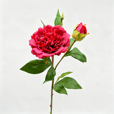 Fleur artificielle pivoine, tige unique, 67 cm, décoration élégante, mariage, maison, cadeau