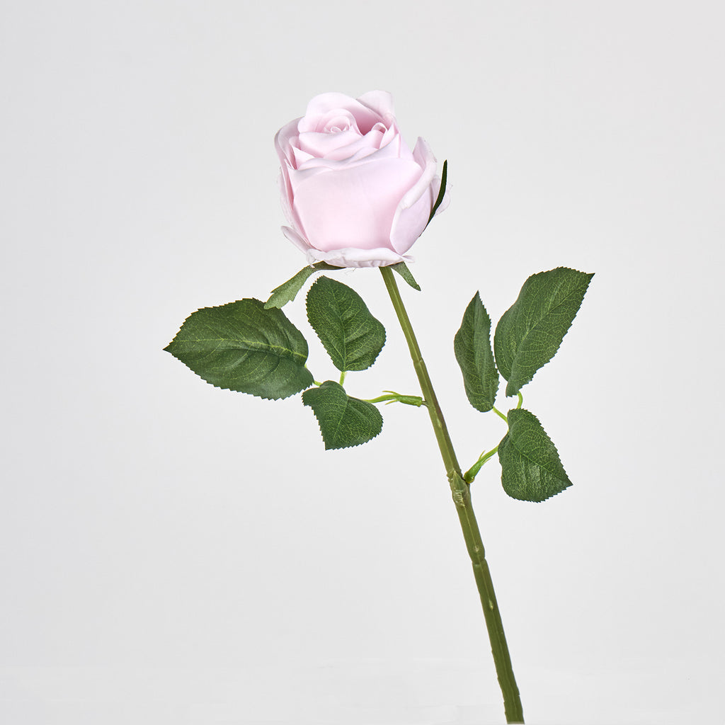Rose artificielle de 43 cm, fleur unique de 7 cm, décoration élégante pour mariages, maison et occasions spéciales