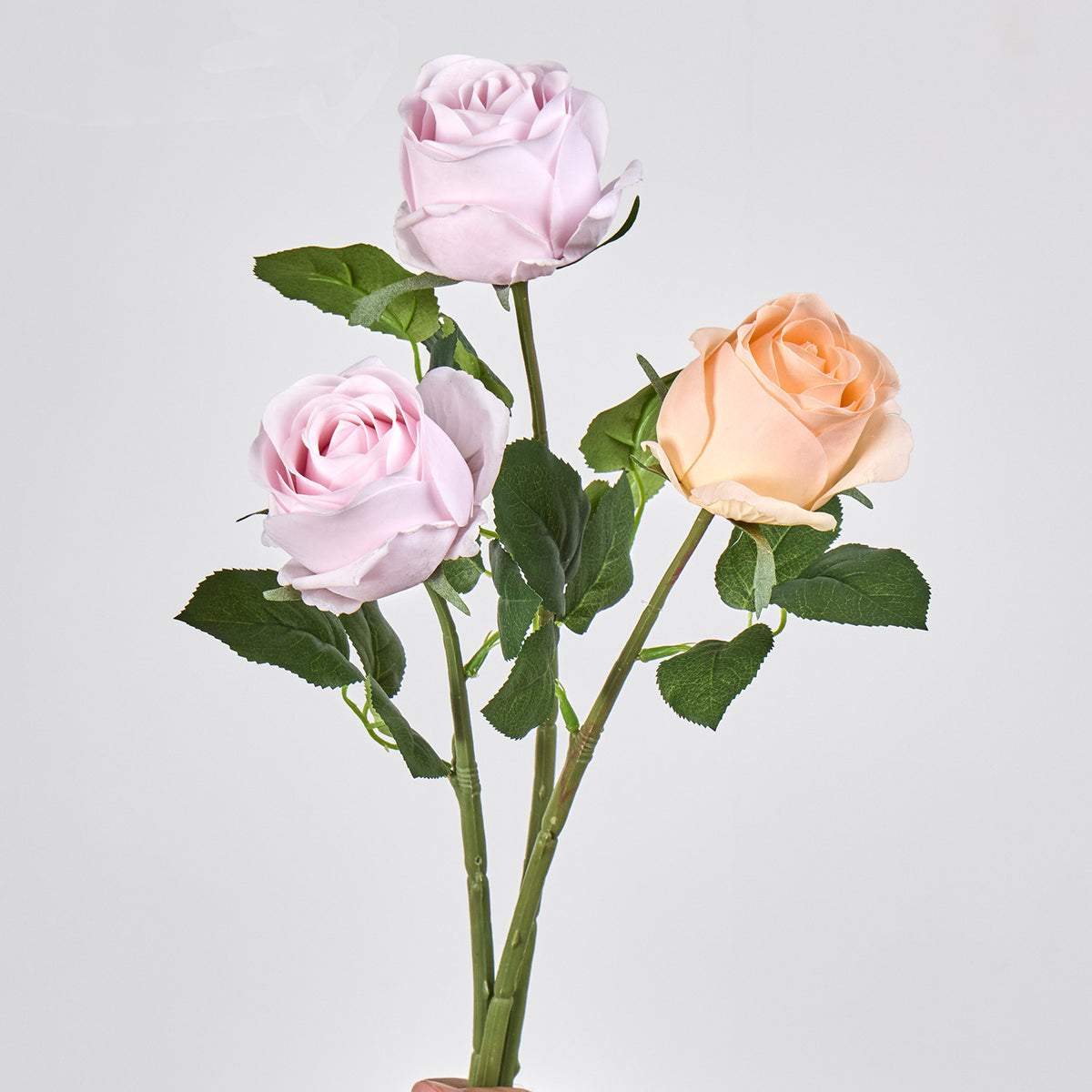 Rose artificielle de 43 cm, fleur unique de 7 cm, décoration élégante pour mariages, maison et occasions spéciales
