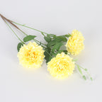 Fleurs artificielles Pivoines du Maroc, bouquet de 3 tiges, 78 cm, décoration intérieure, mariage, fêtes, élégance française