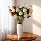 Fleurs artificielles Pivoines du Maroc, bouquet de 3 tiges, 78 cm, décoration intérieure, mariage, fêtes, élégance française