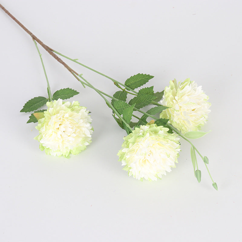 Fleurs artificielles Pivoines du Maroc, bouquet de 3 tiges, 78 cm, décoration intérieure, mariage, fêtes, élégance française