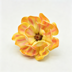 Fleurs artificielles magnolia grand format 13 cm - Têtes libres DIY décoration mariage, cadeau, événement - Sans vase - Style champêtre provençal