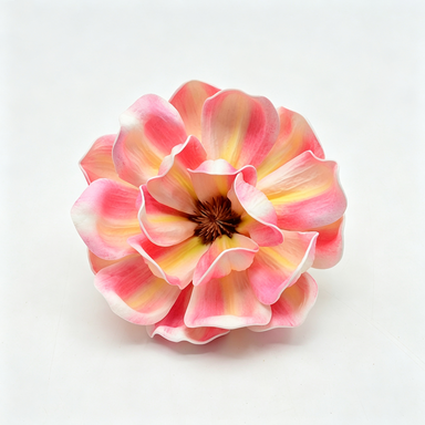 Fleurs artificielles magnolia grand format 13 cm - Têtes libres DIY décoration mariage, cadeau, événement - Sans vase - Style champêtre provençal