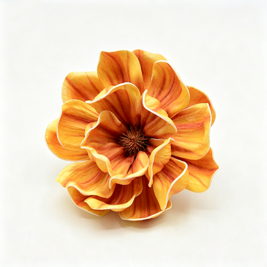 Fleurs artificielles magnolia grand format 13 cm - Têtes libres DIY décoration mariage, cadeau, événement - Sans vase - Style champêtre provençal