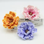 Fleurs artificielles magnolia grand format 13 cm - Têtes libres DIY décoration mariage, cadeau, événement - Sans vase - Style champêtre provençal