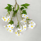 Fleurs artificielles de camomille, 30 têtes, 68 cm, décoration de mariage, ambiance romantique, style provençal
