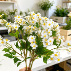 Fleurs artificielles de camomille, 30 têtes, 68 cm, décoration de mariage, ambiance romantique, style provençal