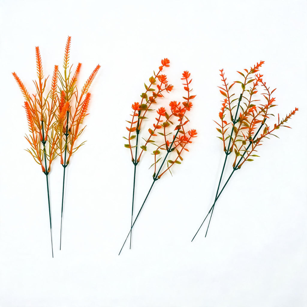 Fleurs artificielles Eucalyptus, 10 tiges de 32 cm, décoration intérieure élégante, style provençal, sans entretien