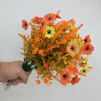 Fleurs artificielles Eucalyptus, 10 tiges de 32 cm, décoration intérieure élégante, style provençal, sans entretien