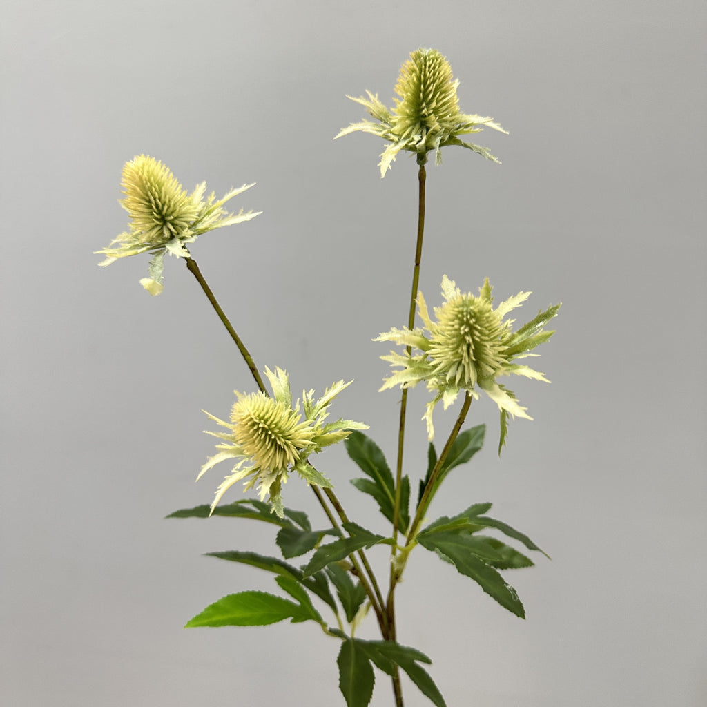 Fleurs Artificielles Buisson d'Eryngium Sauvage, 60 cm, Style Moderne Ins, Décoration Mariage et Maison