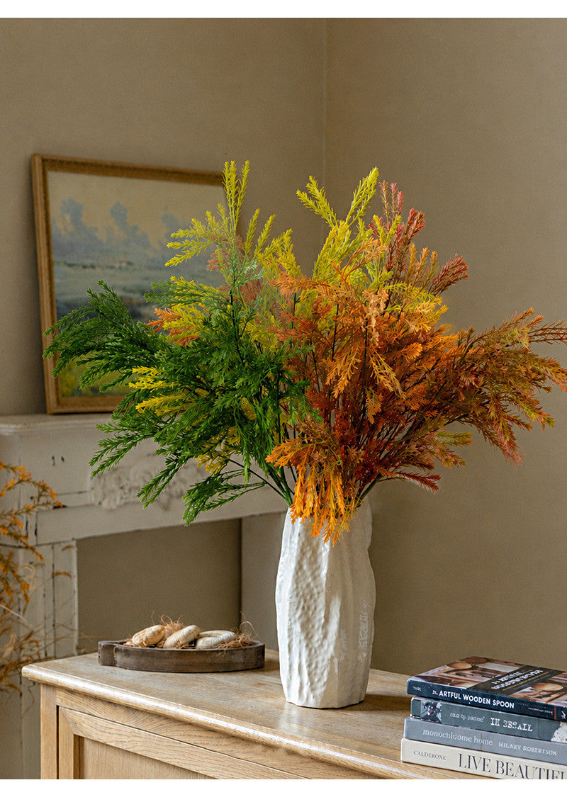 Plante Artificielle Mimosa, 100 cm, Décoration Élégante pour Mariage, Maison, Hôtel, Fausse Végétation Sans Entretien