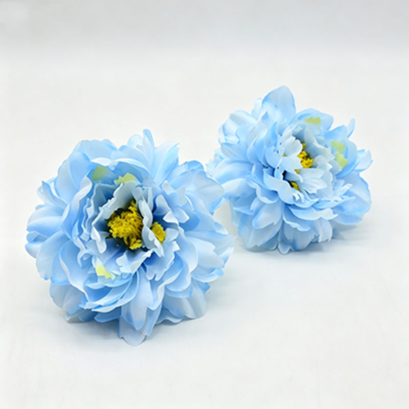Fleurs artificielles pivoines en soie, têtes détachées 14 cm, lot de 3, décoration mariage DIY, ambiance élégante sud-française