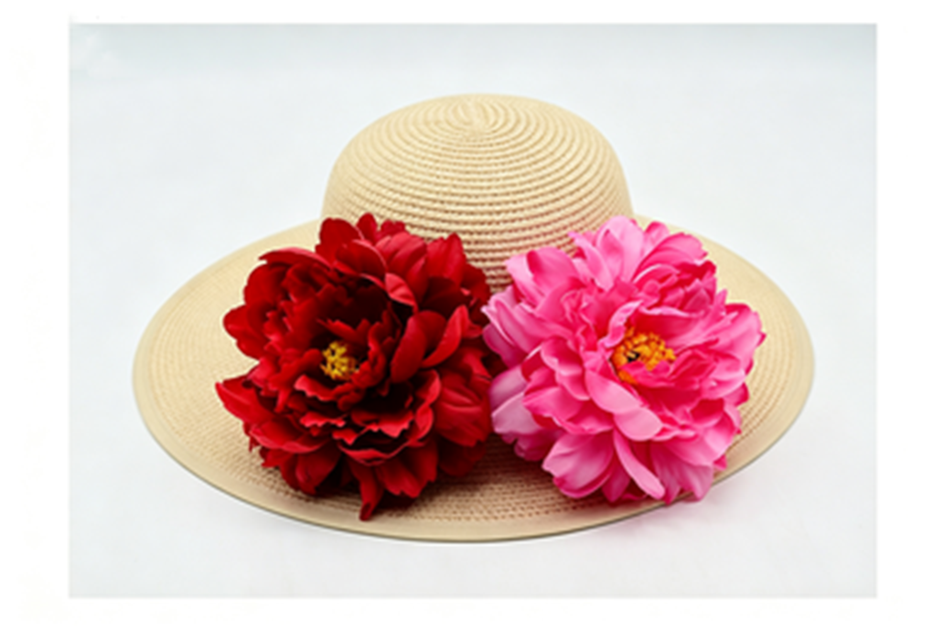 Fleurs artificielles pivoines en soie, têtes détachées 14 cm, lot de 3, décoration mariage DIY, ambiance élégante sud-française