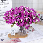 Bouquet de 15 fleurs étoilées d'automne, style moderne, 24 cm, idéal pour cadeaux d'entreprise, événements et décoration intérieure