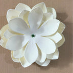 Fleur artificielle en plastique, lotus, diamètre 28 cm, décoration intérieure et extérieure, mariage, événements
