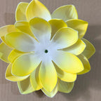 Fleur artificielle en plastique, lotus, diamètre 28 cm, décoration intérieure et extérieure, mariage, événements
