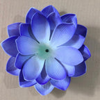 Fleur artificielle en plastique, lotus, diamètre 28 cm, décoration intérieure et extérieure, mariage, événements