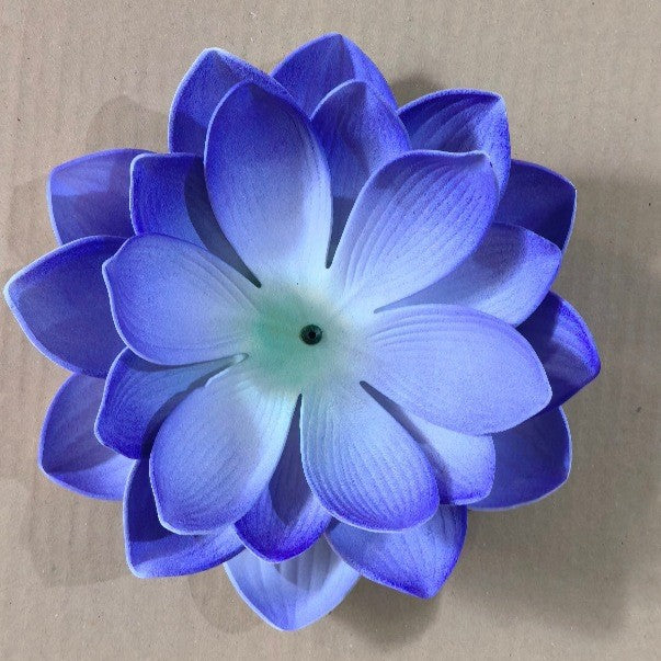 Fleur artificielle en plastique, lotus, diamètre 28 cm, décoration intérieure et extérieure, mariage, événements