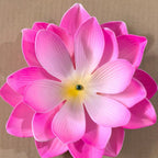 Fleur artificielle en plastique, lotus, diamètre 28 cm, décoration intérieure et extérieure, mariage, événements