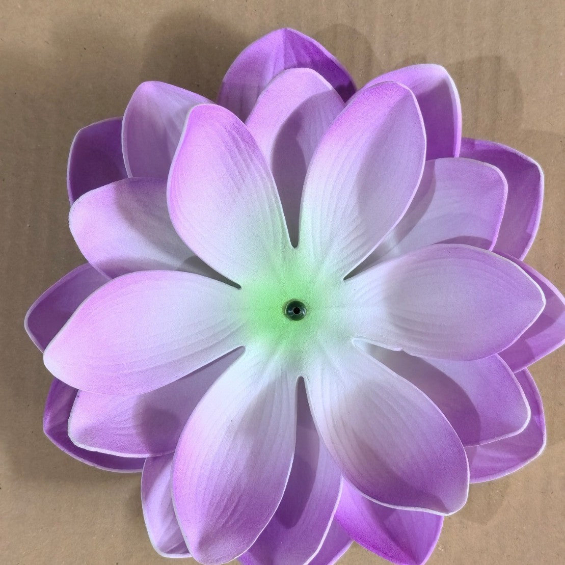 Fleur artificielle en plastique, lotus, diamètre 28 cm, décoration intérieure et extérieure, mariage, événements