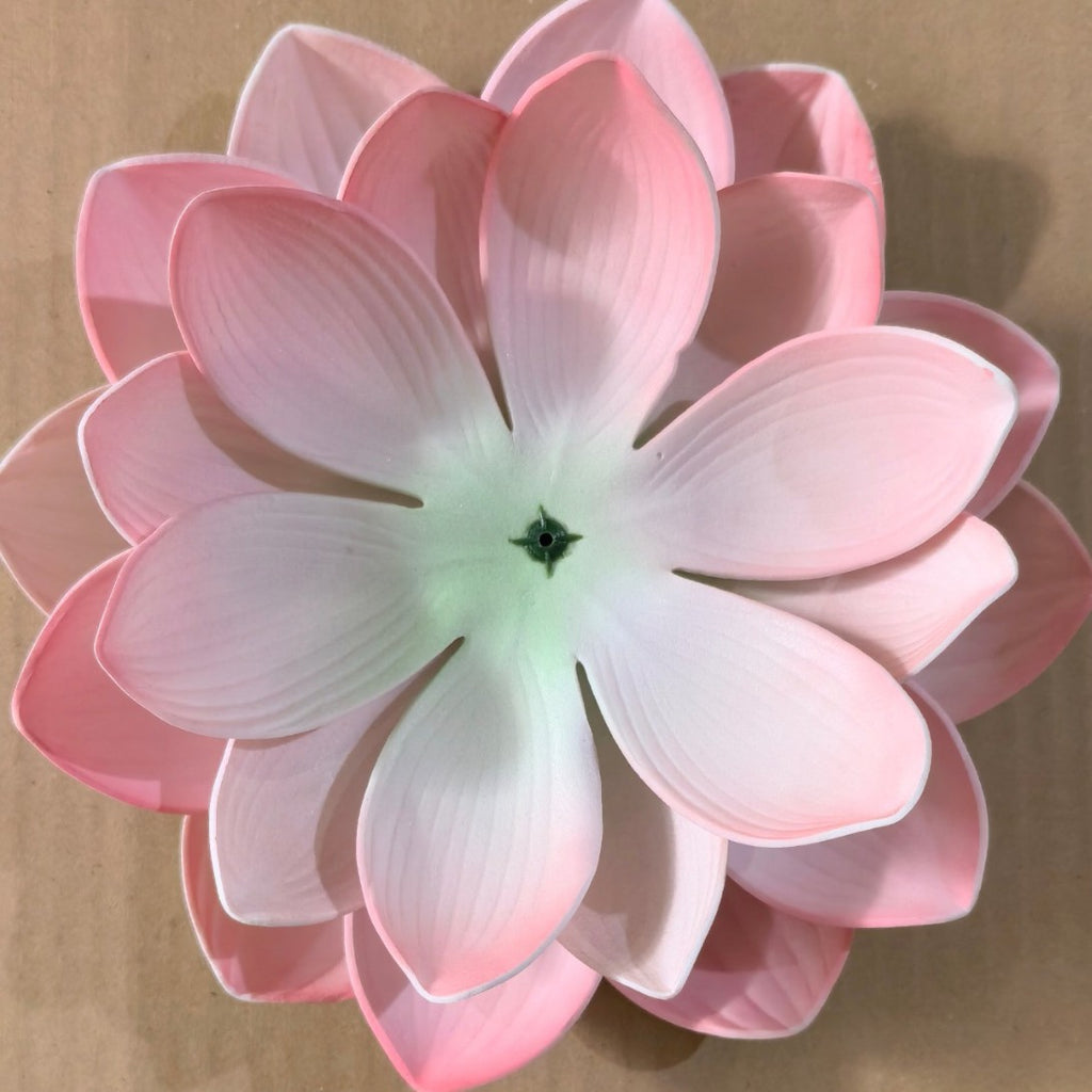 Fleur artificielle en plastique, lotus, diamètre 28 cm, décoration intérieure et extérieure, mariage, événements