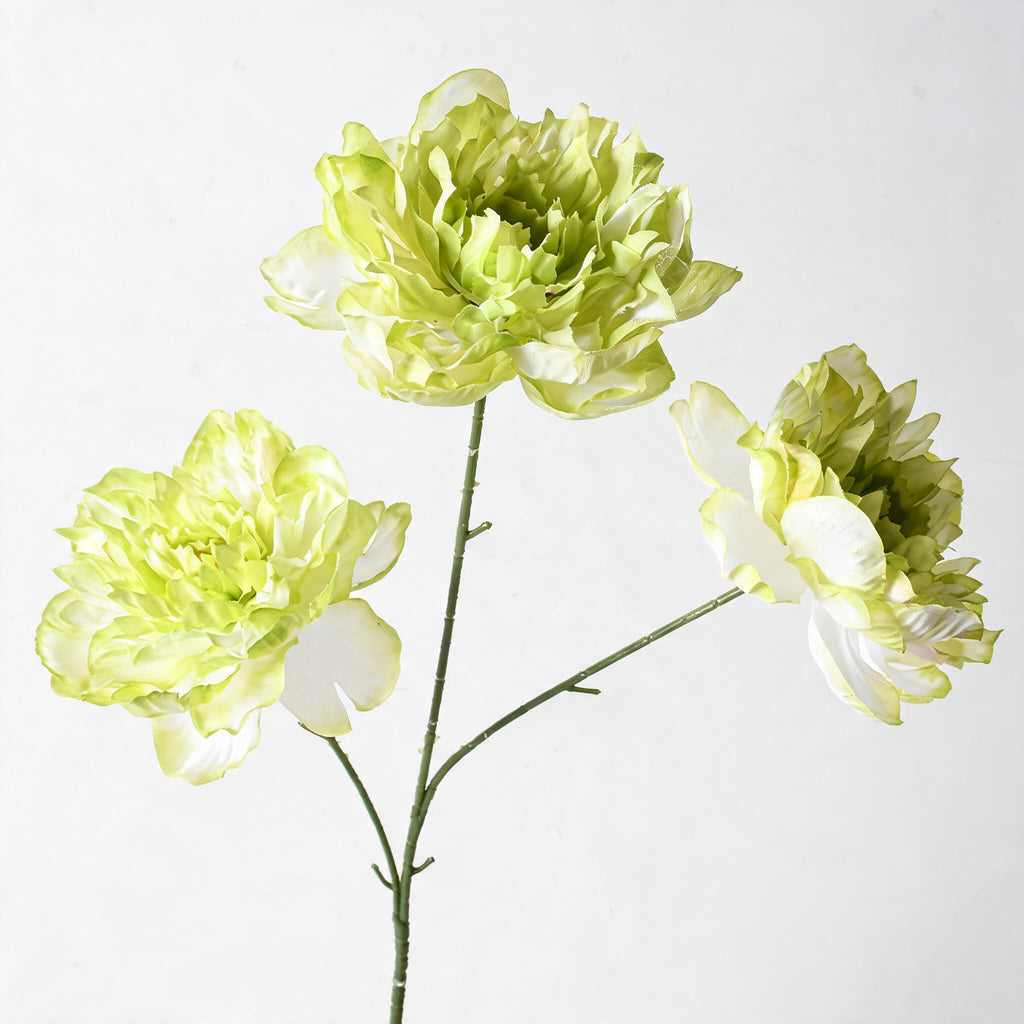 Fleurs artificielles pivoines 3 têtes - Décoration élégante 66 cm pour mariage, salon, hôtel, terrasse, cadeau