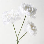 Fleurs artificielles pivoines 3 têtes - Décoration élégante 66 cm pour mariage, salon, hôtel, terrasse, cadeau