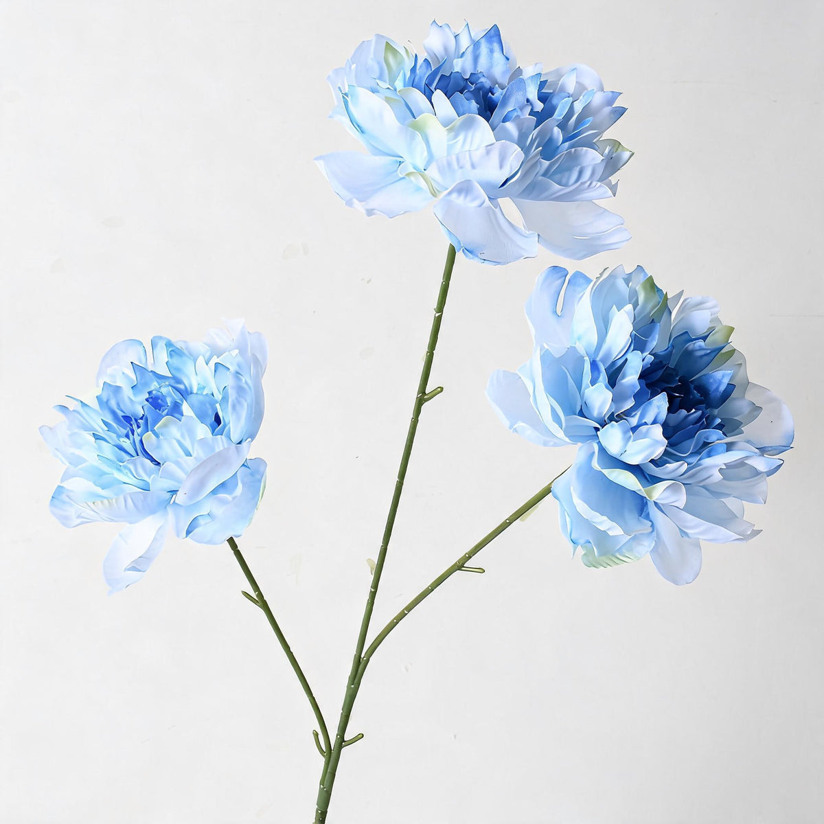 Fleurs artificielles pivoines 3 têtes - Décoration élégante 66 cm pour mariage, salon, hôtel, terrasse, cadeau