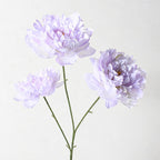Fleurs artificielles pivoines 3 têtes - Décoration élégante 66 cm pour mariage, salon, hôtel, terrasse, cadeau