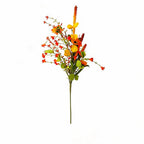 Bouquet de fausses marguerites automnales, 75 cm, décoration d'intérieur élégante, pour maison, mariage ou cadeau