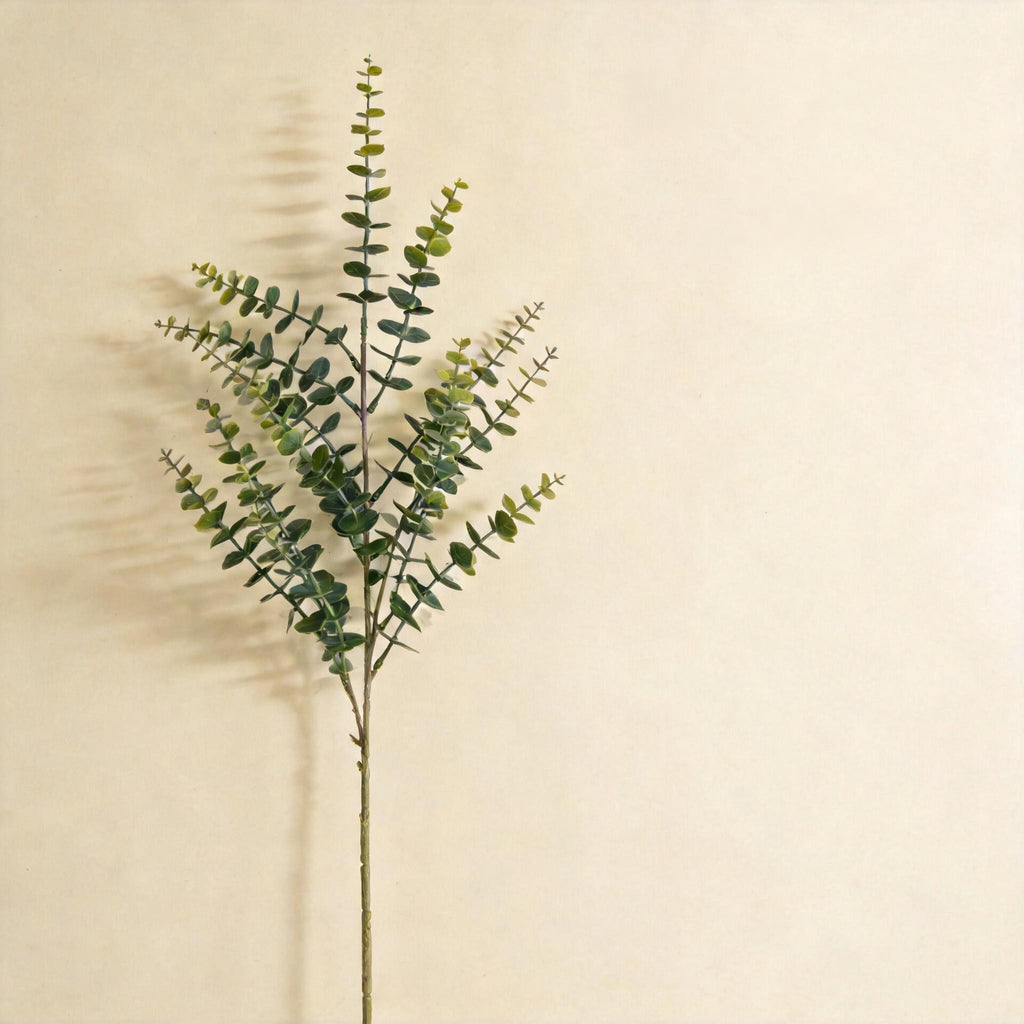 Branche d'eucalyptus artificiel 80 cm, décoration intérieure et extérieure, mariage, événements, cadeau