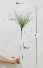 Herbe de fontaine artificielle, 92 cm, plante décorative intérieure et extérieure, idéale pour mariages, terrasses et commerces
