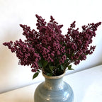 Fleurs artificielles Nandina Domestica, décoration élégante, baies rouges réalistes, 40 cm, pour mariage, terrasse ou commémoration