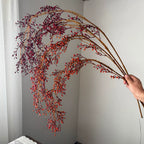 Branche suspendue décorative artificielle, 137 cm, plastique, style rétro français élégant, pour intérieur, mariage, hôtel, événement