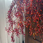Branche suspendue décorative artificielle, 137 cm, plastique, style rétro français élégant, pour intérieur, mariage, hôtel, événement