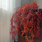 Branche suspendue décorative artificielle, 137 cm, plastique, style rétro français élégant, pour intérieur, mariage, hôtel, événement