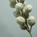 Plante Artificielle en Mousse EVA, Pomme Verte Interdite, Tige Unique, 100 cm, Décoration Élégante pour Bureau, Hôtel, Vitrine