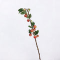Branche de pommetier artificiel avec feuilles, 60 cm, vert ou rose, décoration intérieure élégante, hôtels, commerces, mariages