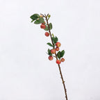 Branche de pommetier artificiel avec feuilles, 60 cm, vert ou rose, décoration intérieure élégante, hôtels, commerces, mariages